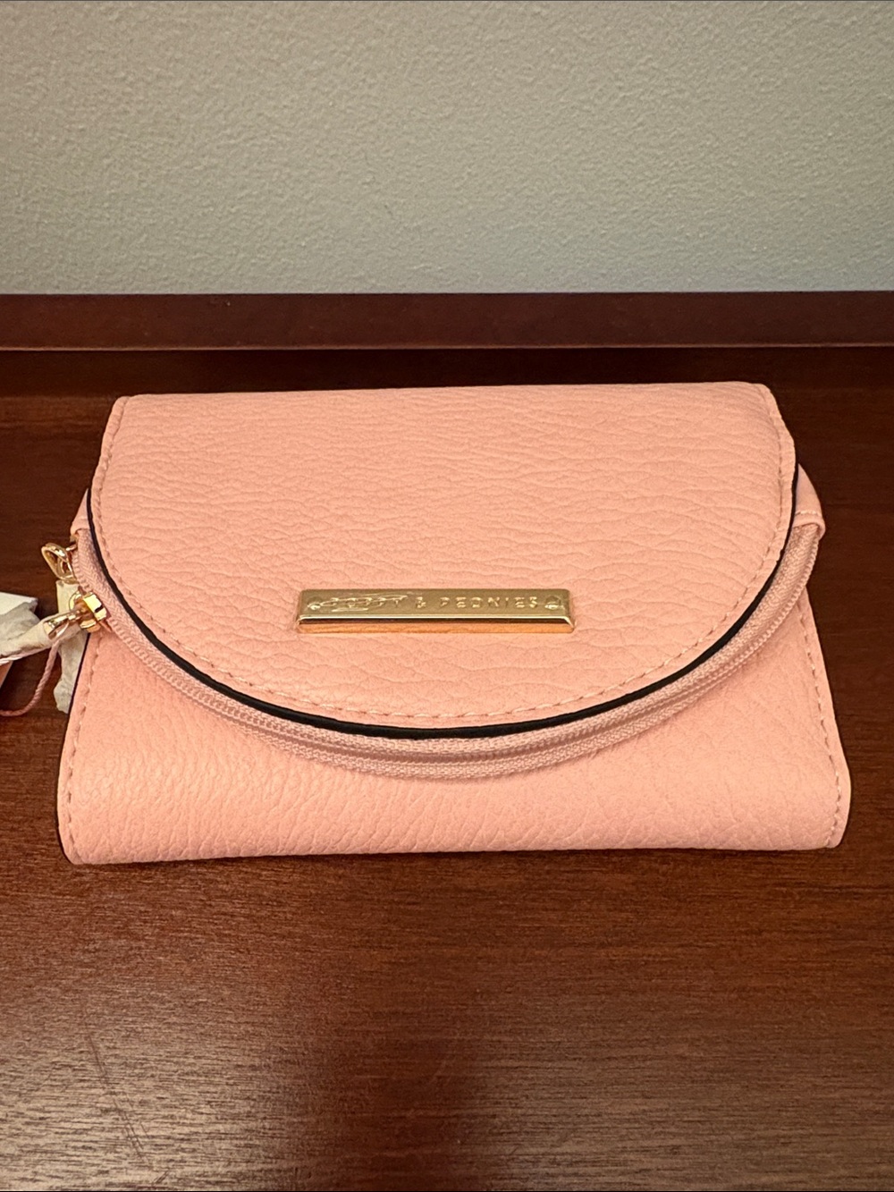Peony Pink Margaux Wallet - Poppy and Peonies limited edition
